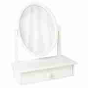 Lille Dressing Table Mirror, Ivory