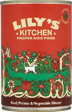 Lily`s Kitchen, 2102[^]0138603 Beef Potato and Vegetable for Dog