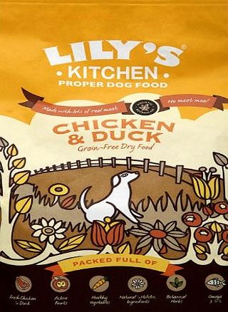 Lilys Kitchen Chicken and Duck Dog Dry Food 1 Kg