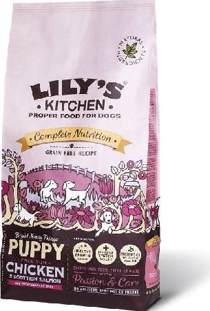 Lily`s Kitchen, 2102[^]0138635 Perfectly Puppy Grain Free Dry Food