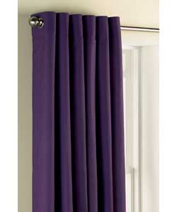 Blackcurrant Ring Top Curtains 66 x 72in