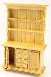 LIME MARKETING Dolls House 1/12 Scale Kitchen And Dining Welsh Dresser/ New
