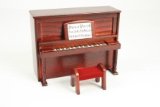 LIME MARKETING Dolls House 1/12 Scale Upright Antique Piano/ Brand New