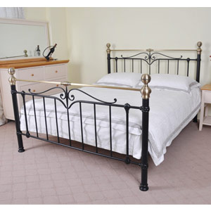 Limelight Sigma 4FT 6 Double Metal Bedstead -