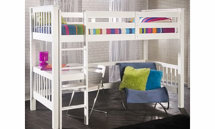 Pavo Study Wooden Bunk Bed