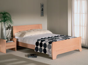Miranda 5FT Kingsize Wooden Bed