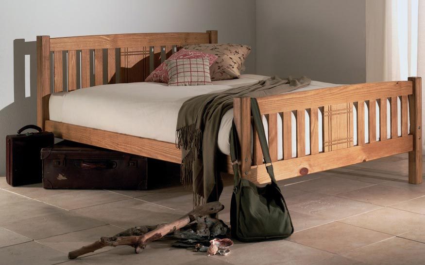 Limelight Sedna Wooden Bedstead, Small Double,