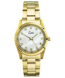 Limit Gents Gold Plated Quartz Bracelet Watch