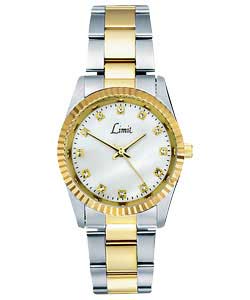 Gents Two Tone Gold Plated Quartz Watch