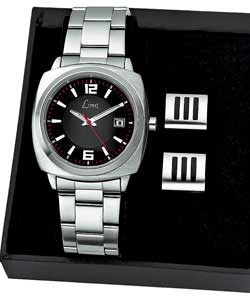 limit Gents Watch and Cuff Links Set