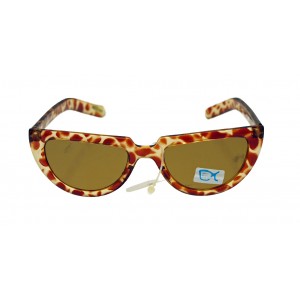 LINDA FARROW Half Moon Tortoiseshell Sunglasses