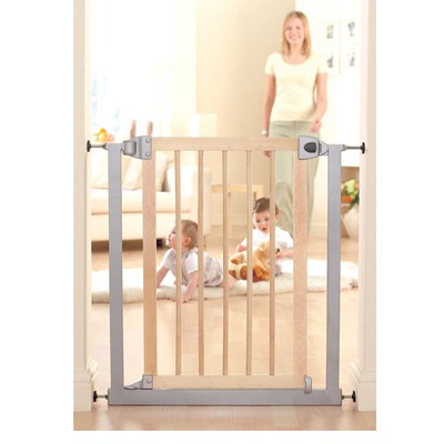 Wooden Safety Gate on Multidan Wooden Gate Beechwood Safety Gate Baby Gates Babydan