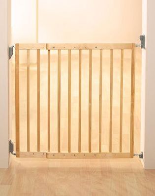 Lindam, 2041[^]10052654 Extending Wooden Baby Gate 10052654