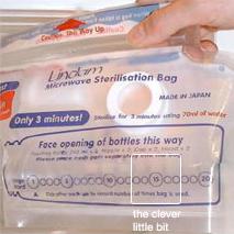 Microwave Steriliser Bags (3 pack)