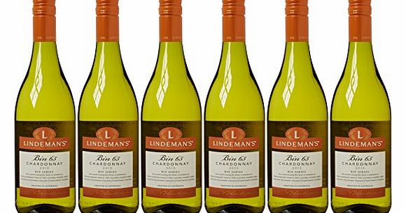 Lindemans Bin 65 Chardonnay Australian White Wine (Case of 6)