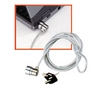 LINDY Notebook Security Cable, Barrel Key Lock