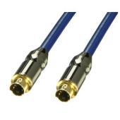 Premium Gold S-Video Cable - 75 Ohm 2m