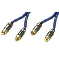 Lindy Premium Gold Stereo Audio Cable, 2 x