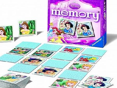 Linen Ideas Ltd Disney Princess Mini Memory Game Card