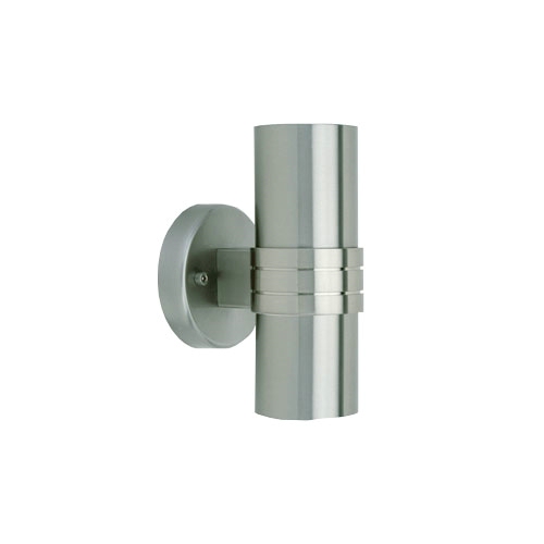 LIS Contemporary cylindrical halogen exterior wall light