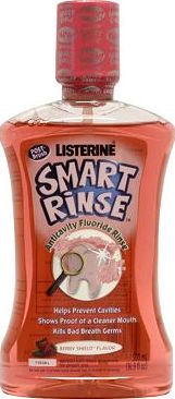Listerine, 2041[^]10085302 Smart Rinse Berry Mouthwash For