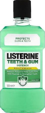 Listerine, 2041[^]10038087 Teeth and Gum Defence Mouthwash 500ml