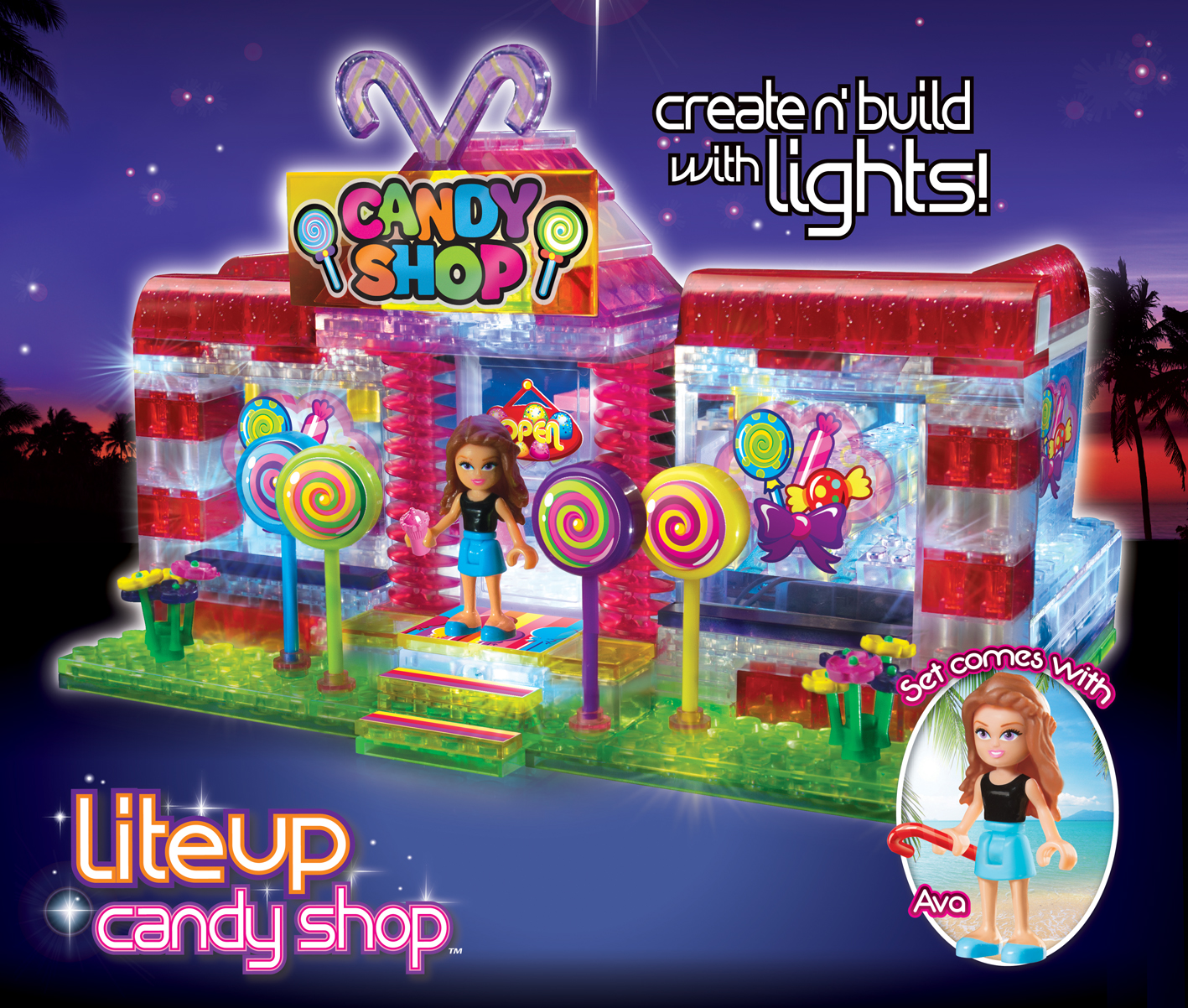 Lite Brix Lite Up Candy Shop