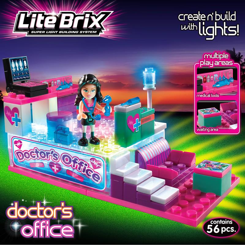 Lite Brix Mini Shop Playset - Doctors Office