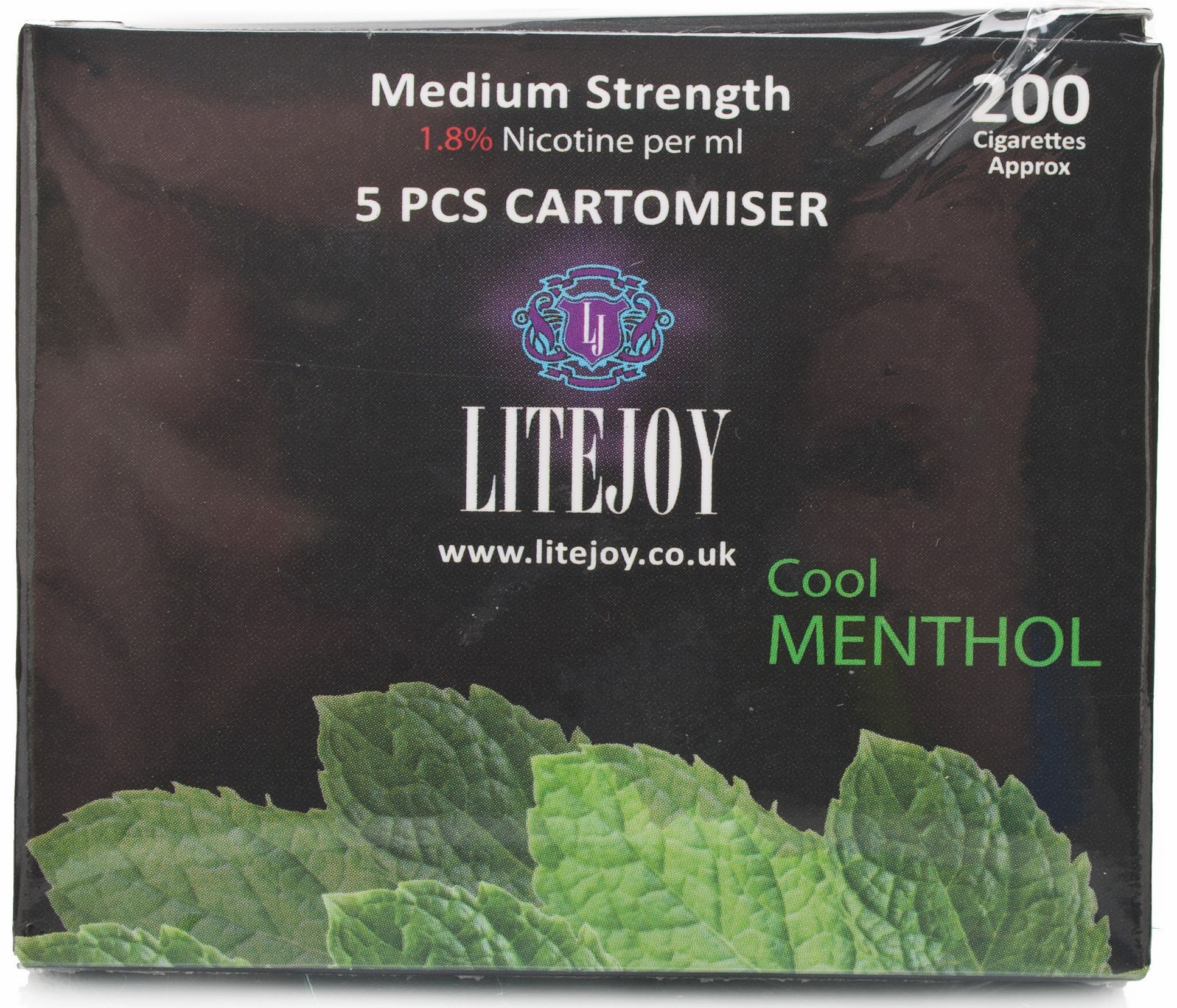 Cartomiser Cool Menthol Medium Nicotine