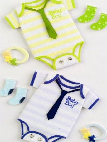 Little B Sticker Embellishments Little B Baby Boy Onsies Medium Stickers
