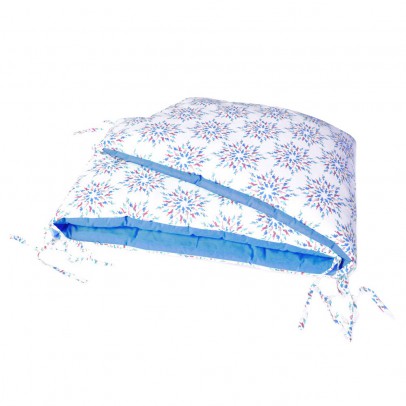 Little Cabari Mazurka Bed Bumper Blue `One size