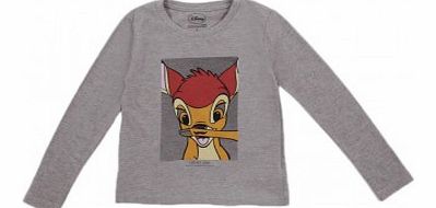 Bambi T-shirt Heather grey `6 years,8 years,10