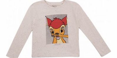 Bambi T-shirt Heather white `6 years,8 years,10