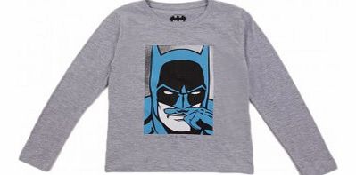 Batman T-shirt Heather grey `4 years,8 years,10