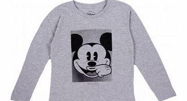 Mickey LS T-shirt Heather grey `4 years,6