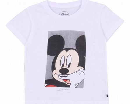 Mickey T-shirt White `12 years