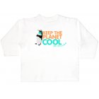 Little Green Radicals Keep The Planet Cool Baby Longsleeved Tee