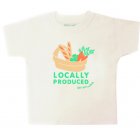 Little Green Radicals Locally Produced Baby Short Sleeved Tee (Kitten