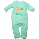 Little Green Radicals Locally Produced Playsuit (Toad Green)