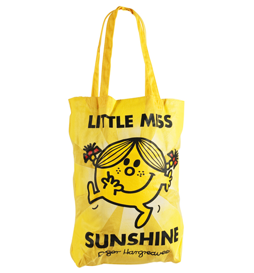 Little Miss Sunshine Canvas Tote Bag