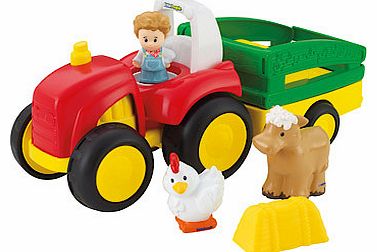 Little People Fisher-Price Little People Tow n Pull Tractor