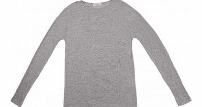 Bloslon Oversize long sleeves T-shirt Grey `10