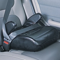 Little Shield leather look booster seat