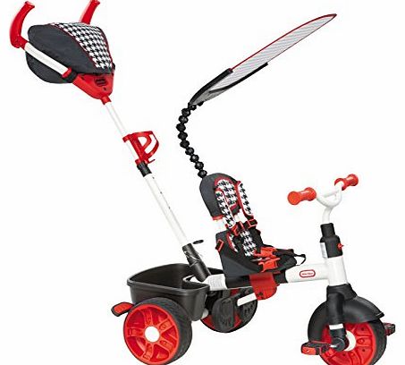 4-in-1 Sports Edition Trike (6-9 Months, Red/ White)