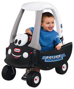 Police Car Cozy Coupe Ride-On