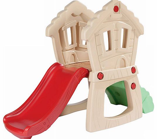 Whimsical Clubhouse Climber and Slide