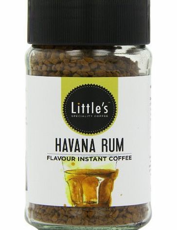 Littles Havana rum 50g Arabica Coffee. Caribbean dark rum