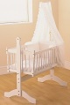Littlewoods-Index little angel swinging crib and mattress