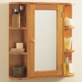 mirror cabinet/shelf unit
