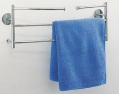 swing arm towel rail